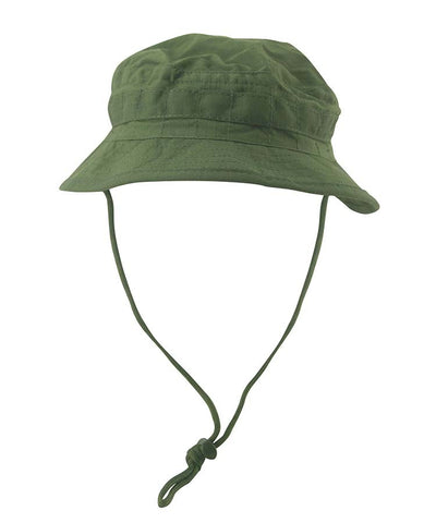 Kombat Short Brimmed Bush Hat - Olive Green