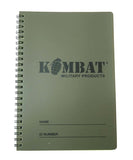 Kombat Waterproof Notebook - A4