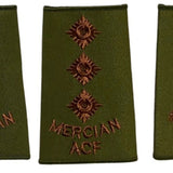 Rank Slides, ACF, Green, Mercian Regiment