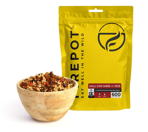 Firepot Chilli Con Carne with Rice