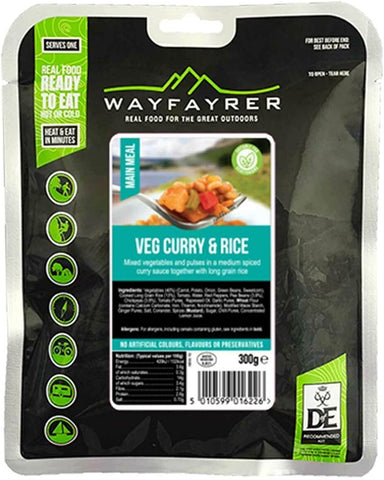 Wayfayrer Vegetable Curry & Rice