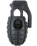 Grenade shaped cord locks