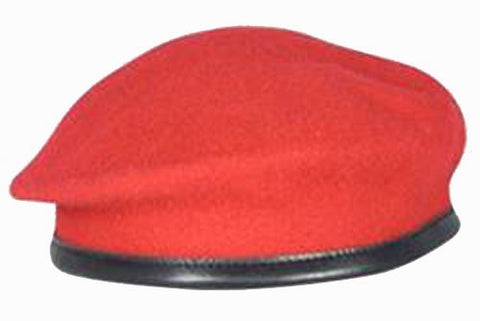 Firmin Small Crown Beret - RMP Red