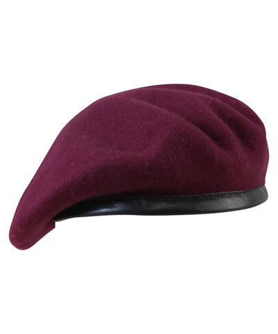 British Military Beret - Maroon