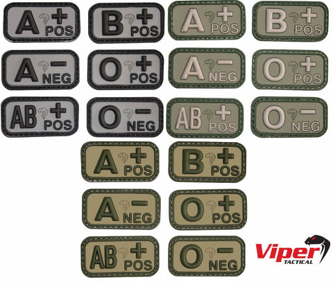 Viper Tactical Blood Group Patch