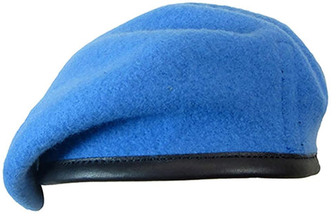 Firmin Small Crown Beret - United Nations Blue