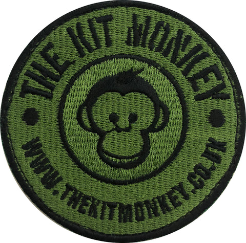 The Kit Monkey Green & Black Badge