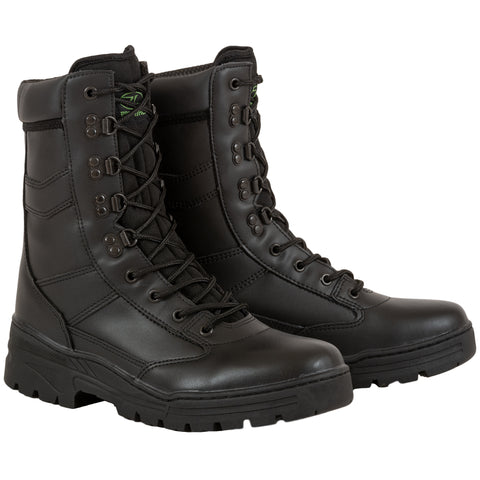 Highlander Delta Full Leather Boots - Black (7-13)