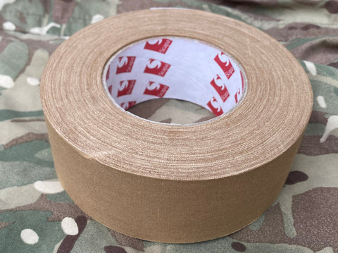 Scapa Fabric Sniper Tape - Tan 50m