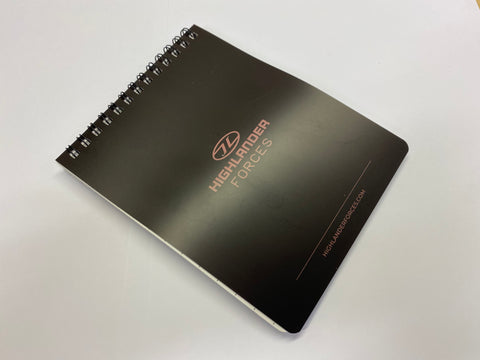Highlander Waterproof Notebook 120 x 150 mm