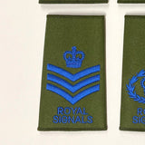Rank Slides, Royal Signals