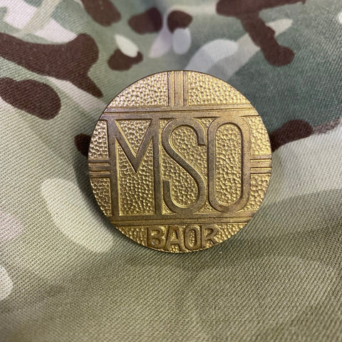 MSO BAOR Badge (MO)