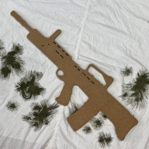 SA80 Wooden Cutout