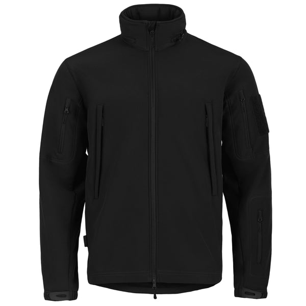 Highlander Tactical Soft Shell Jacket Black The Kit Monkey