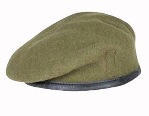 Firmin Small Crown Beret - Khaki