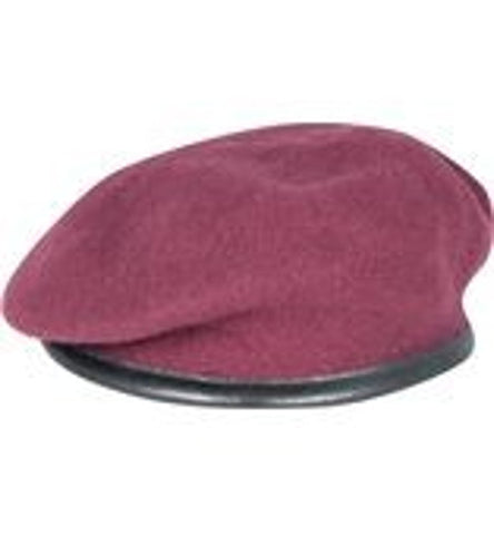 Firmin Small Crown Beret - Maroon