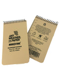 Modestone Top Spiral Waterproof Military Notebook 50 Sheets 76 x 130 mm